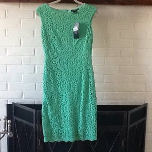 Ralph Lauren Sea foam green lace dress